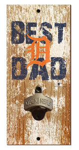 Detroit Tigers Best Dad Bottle Opener