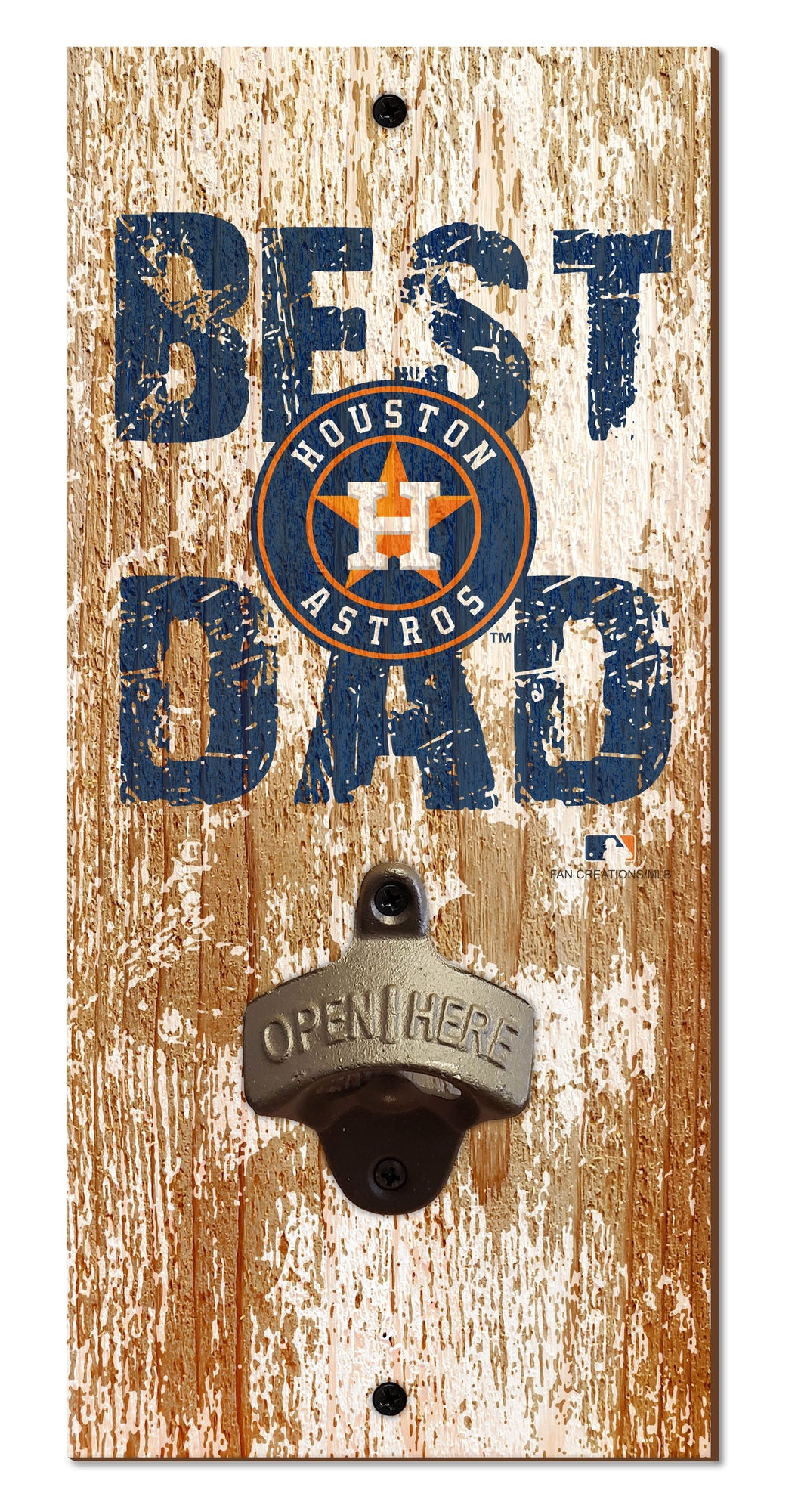 Houston Astros Best Dad Bottle Opener