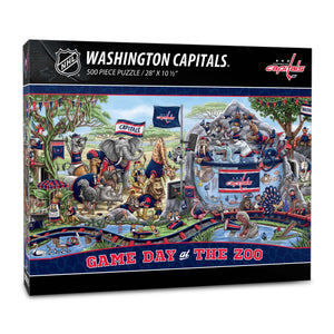 Washington Capitals Game Day At The Zoo 500 Piece Puzzle