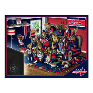 Washington Capitals Purebred Fans 500 Piece Puzzle - "A Real Nailbiter"