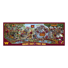 Washington Commanders Game Day At The Zoo 500 Piece Puzzle