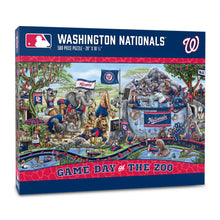 Washington Nationals Game Day At The Zoo 500 Piece Puzzle