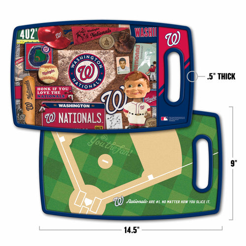 Washington Nationals Retro Series Cutting Board