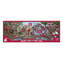 Washington State Cougars Game Day At The Zoo 500 Piece Puzzle