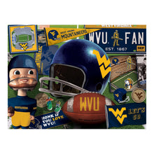 West Virginia Mountaineers Retro Series Puzzle
