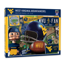 West Virginia Mountaineers Retro Series Puzzle