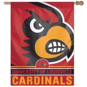 Louisville Cardinals Vertical Flag - 27" X 37"