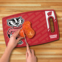 Wisconsin Badgers Logo Series Cutting Board