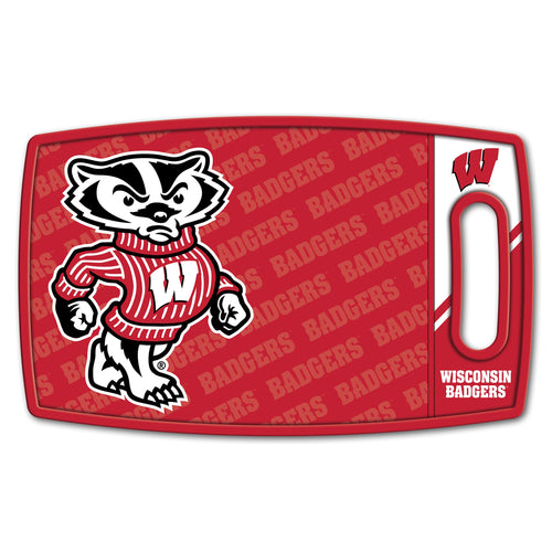 Wisconsin Badgers Logo Series Cutting Board
