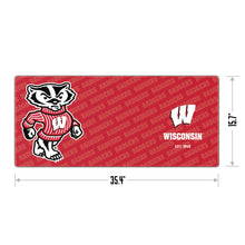 Wisconsin Badgers Logo Series Desk Pad