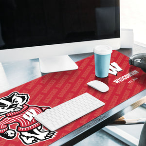 Wisconsin Badgers Logo Series Desk Pad