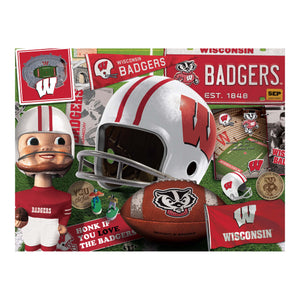 Wisconsin Badgers Retro Series Puzzle
