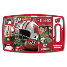 Wisconsin Badgers Retro Series Cutting Board