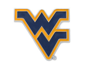 West Virginia Mountaineers Blue and Gold Auto Emblem
