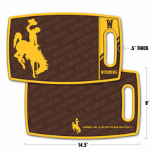 Wyoming Cowboys Logo Series Cutting Board