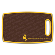 Wyoming Cowboys Logo Series Cutting Board