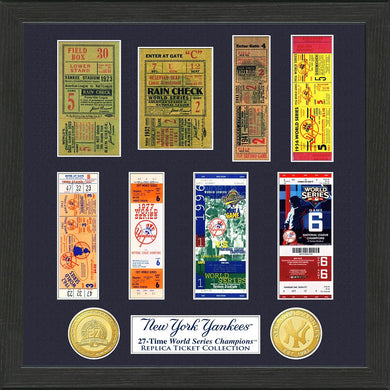 New York Yankees World Series Ticket Collection