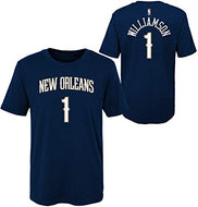 Zion Williamson New Orleans Pelicans #1 Navy Youth Player Name & Number Shirt
